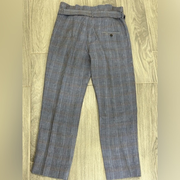 Eleventy Blue Plaid Trousers - Picture 2 of 5